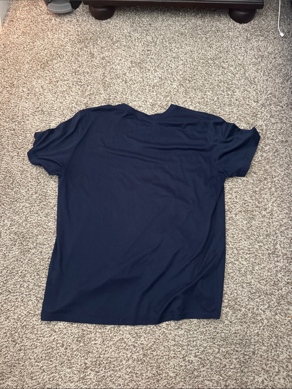 Nike Navy and White Atlanta A Dri-FIT Tee - Picture 2 of 2